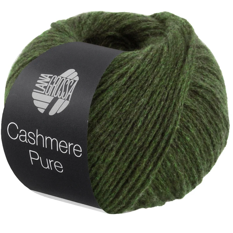 Lana Grossa Cashmere Pure 28 Mosegrønn