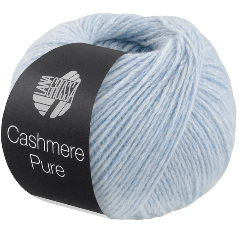 Lana Grossa Cashmere Pure 10 Lyseblå