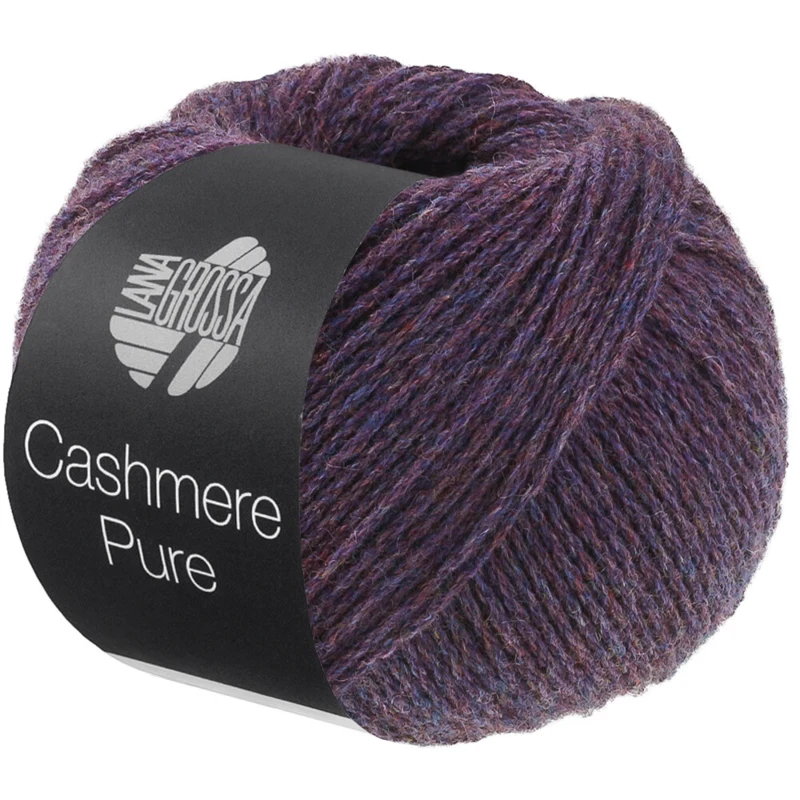 Lana Grossa Cashmere Pure 30 Plommeblå