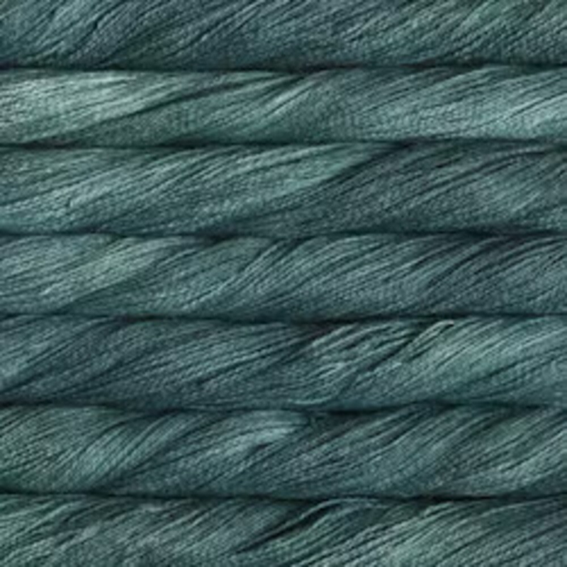 Malabrigo Silkpaca 412 Teal fjær