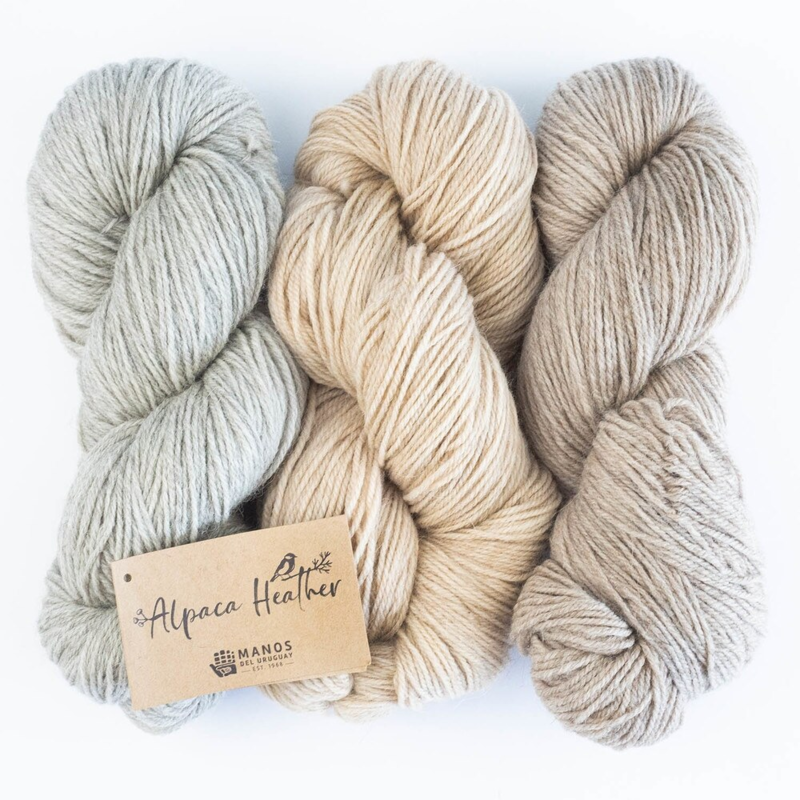 Manos del Uruguay Alpaca Heather Natural - Undyed