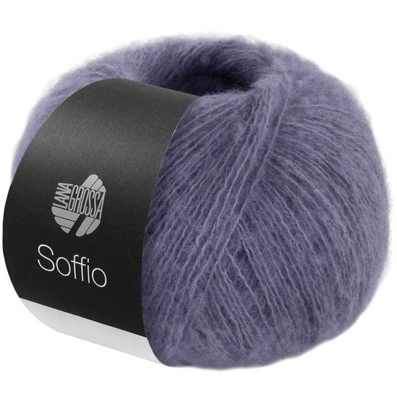 Lana Grossa Soffio 34 Blåfiolett