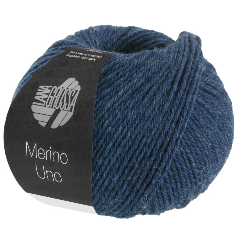 Lana Grossa Merino Uno 65 Blekkblå