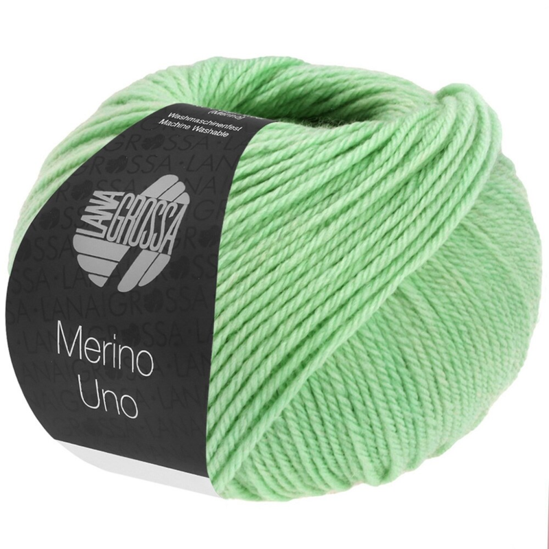 Lana Grossa Merino Uno 73 Pastellgrønn