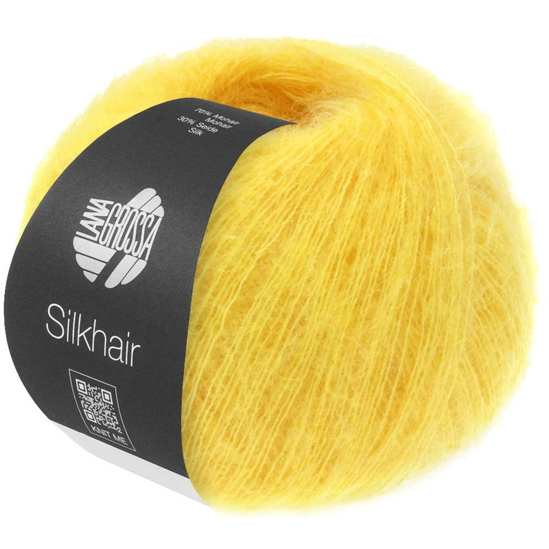 Lana Grossa Silkhair 217 Påskeliljegul