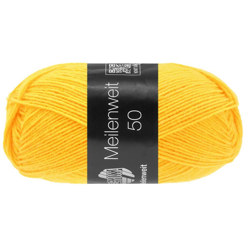 Lana Grossa Meilenweit 50 1421 Kanarigul