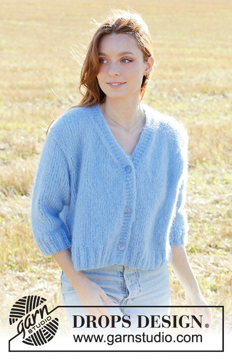 250-38 Painted Sky Cardigan by DROPS Design