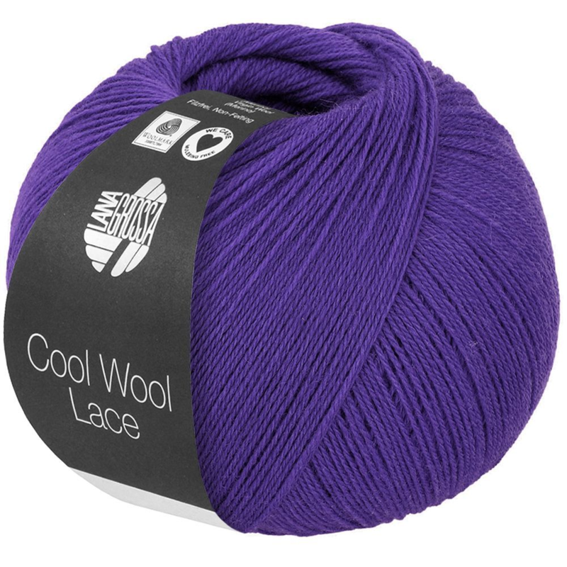 Lana Grossa Cool Wool Lace 58 Fiolett