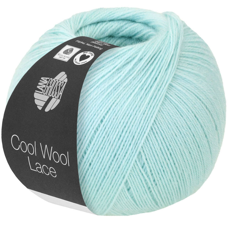 Lana Grossa Cool Wool Lace 43 Pastellturkis