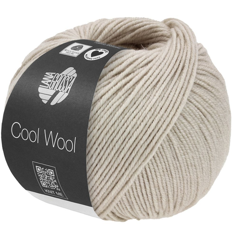 Lana Grossa Cool Wool Mélange 1491 Greige melert