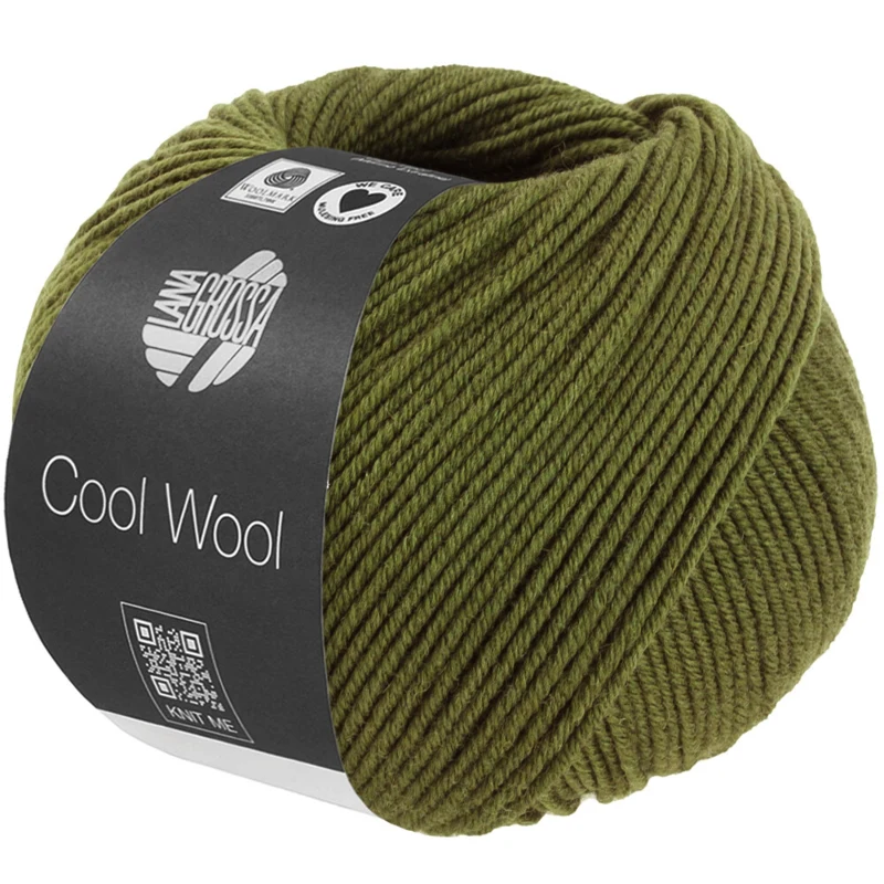 Lana Grossa Cool Wool Mélange 1506 Oliven melert