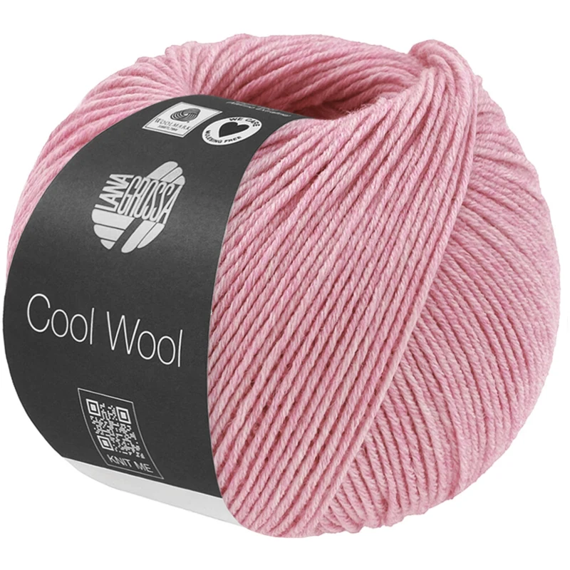 Lana Grossa Cool Wool Mélange 1497 Rosa melert