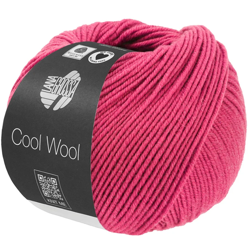 Lana Grossa Cool Wool Mélange 1496 Pink melert