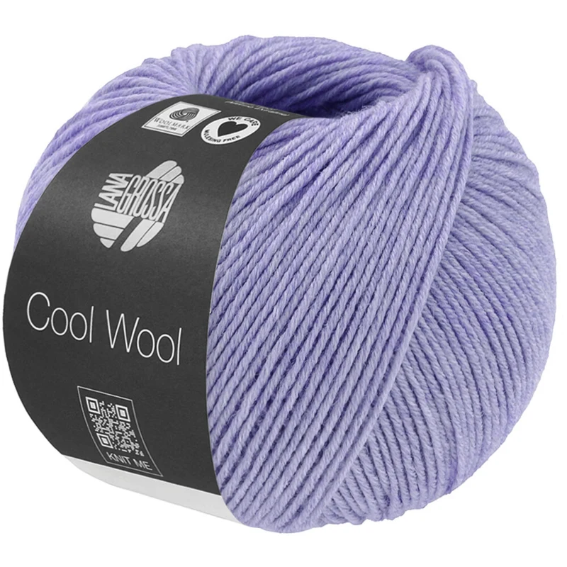 Lana Grossa Cool Wool Mélange 1498 Lila melert