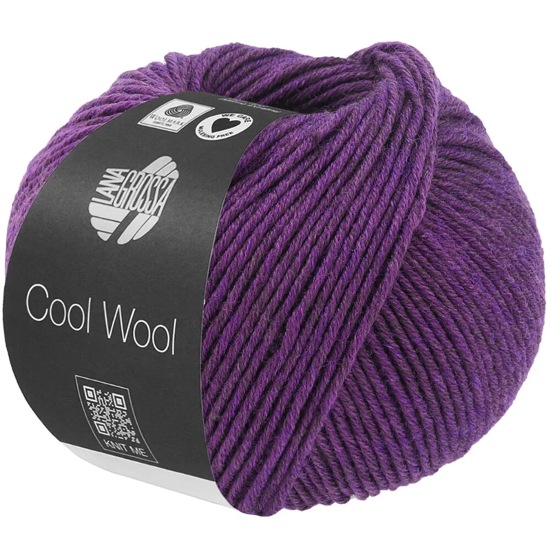 Lana Grossa Cool Wool Mélange 1499 Fiolett melert