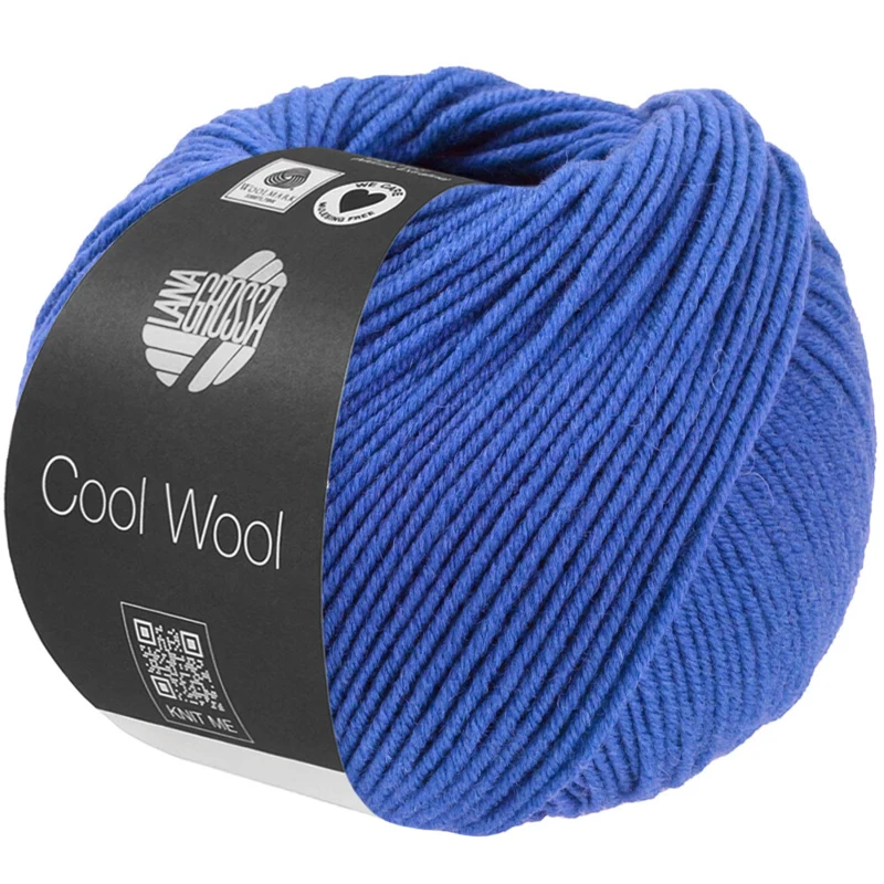 Lana Grossa Cool Wool Mélange 1503 Blå melert