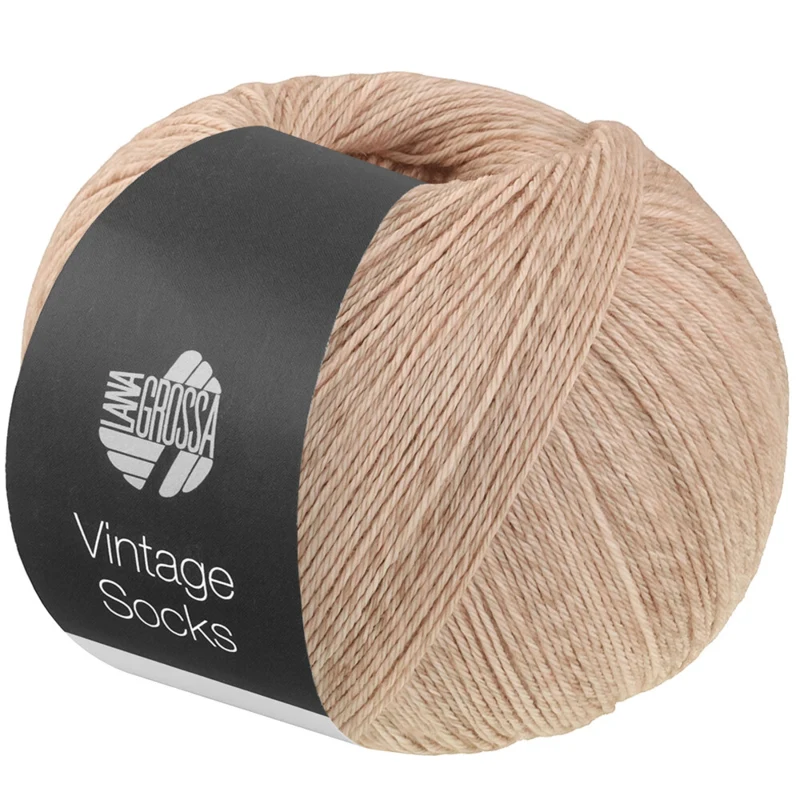 Lana Grossa Vintage Socks 1019 Beige/sand melert