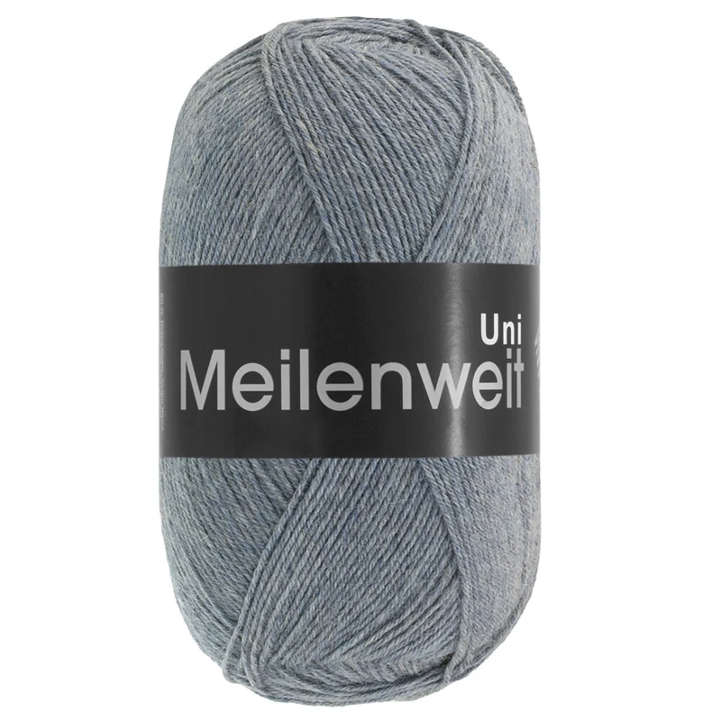 Lana Grossa Meilenweit 100 1399 Jeansblå