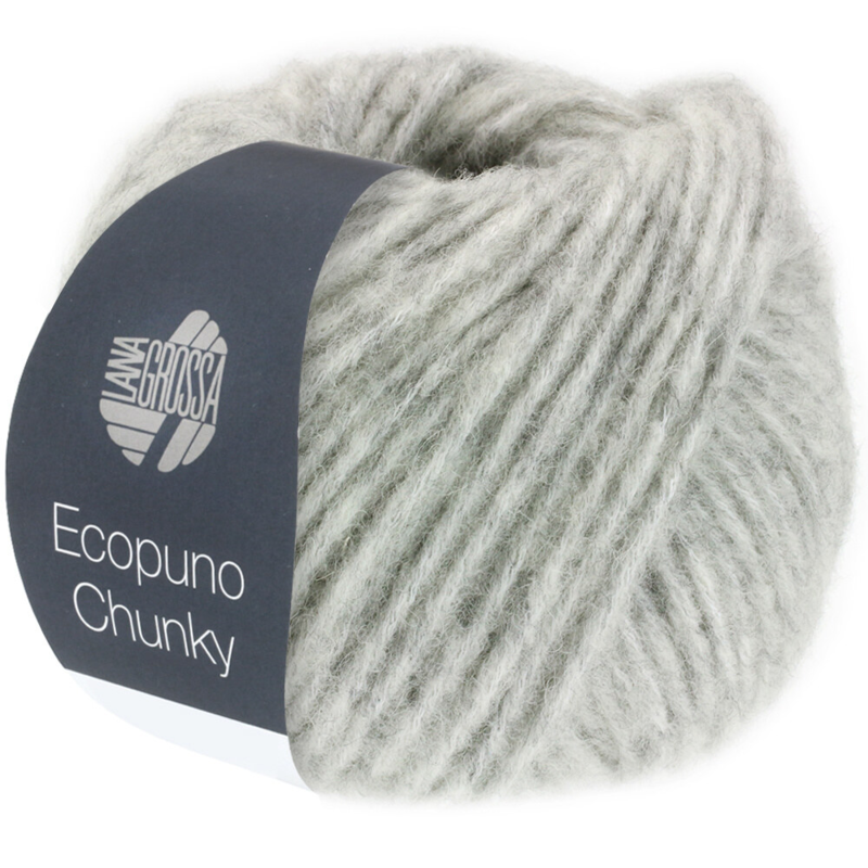 Ecopuno Chunky 124 Lys gråmelert