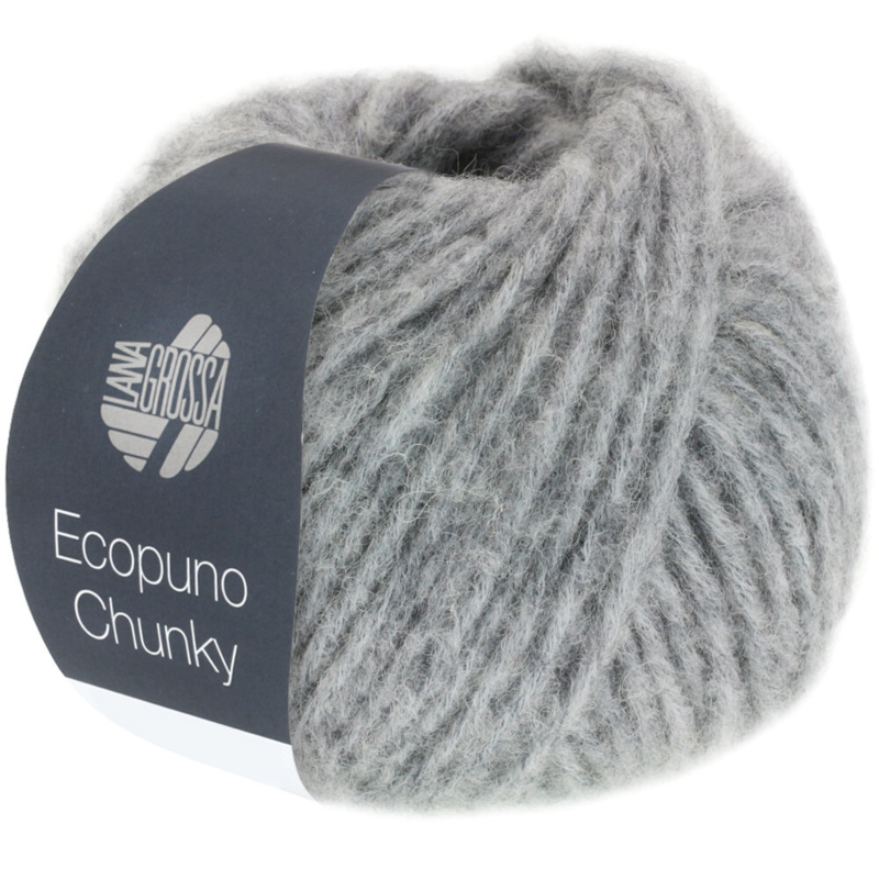 Ecopuno Chunky 125 Gråmelert