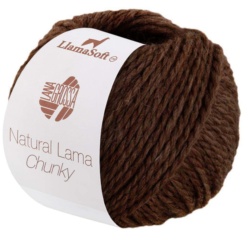 Natural Lama Chunky 13 Sjokoladebrun