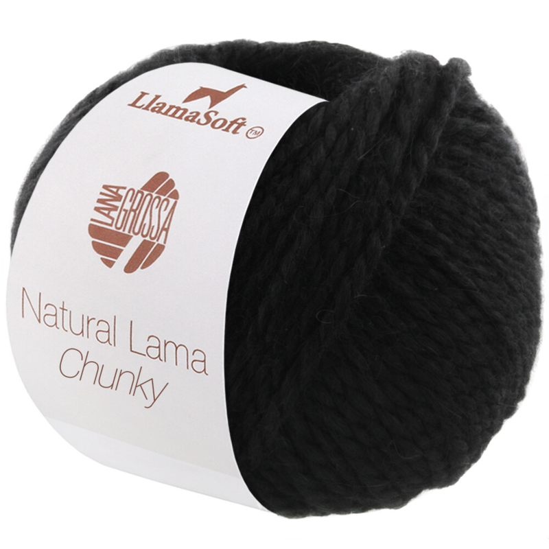 Natural Lama Chunky 08 Svart