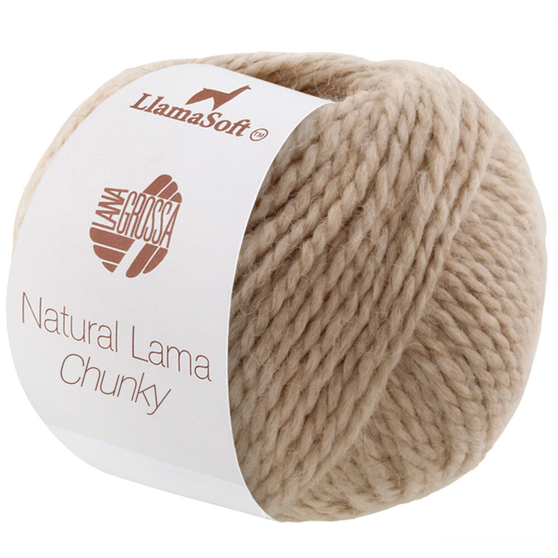 Natural Lama Chunky 10 Lys beige