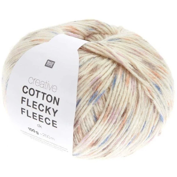 Rico Cotton Flecky Fleece 003 Retro