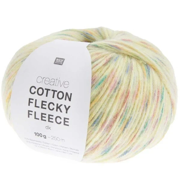 Rico Cotton Flecky Fleece 008 Vanilla