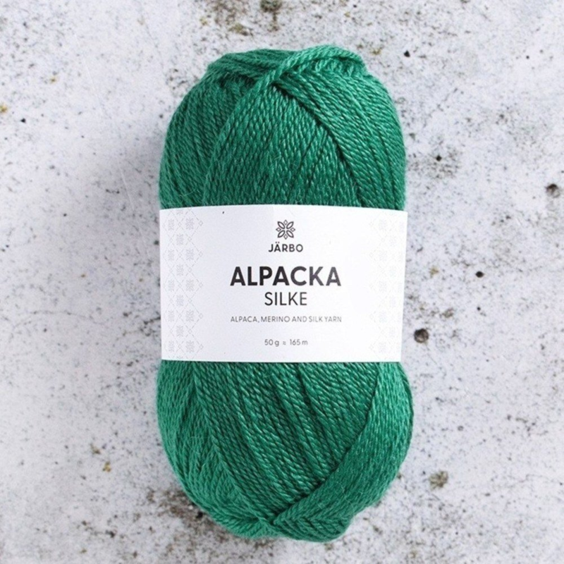 Järbo Alpacka Silke 08 Green dynasty