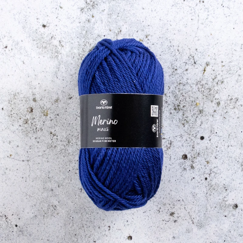 Svarta Fåret Merino Maxi 32 Midnatt merke