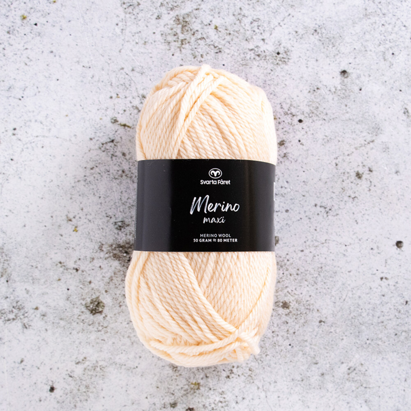 Svarta Fåret Merino Maxi 07 Macadamia-nøtt