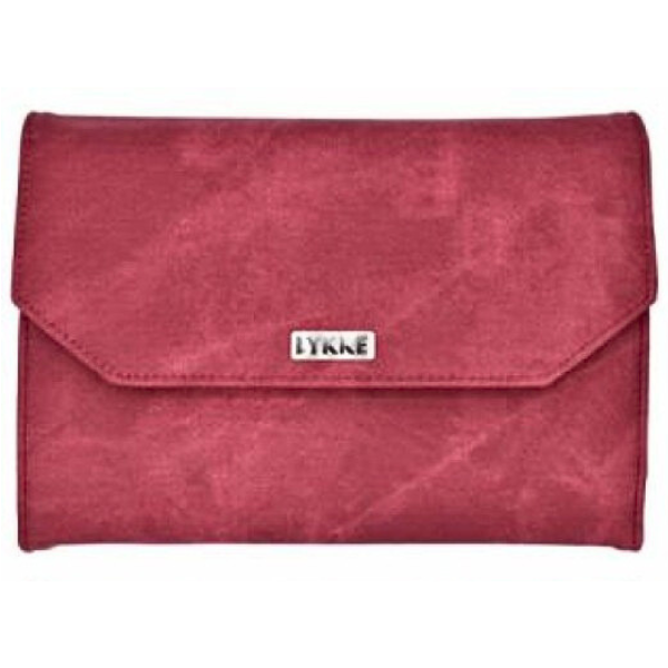 LYKKE Utskiftbare Rundpinner Sett Blush, Crimson, 13 cm