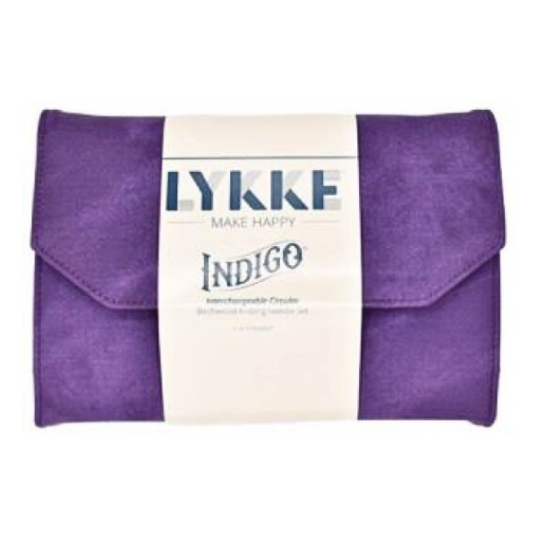 LYKKE Utskiftbare Rundpinner Sett Indigo, Violet, 13 cm