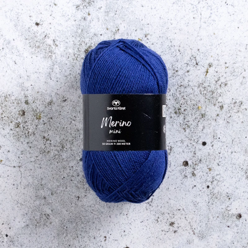 Svarta Fåret Merino Mini 32 Midnatt merke