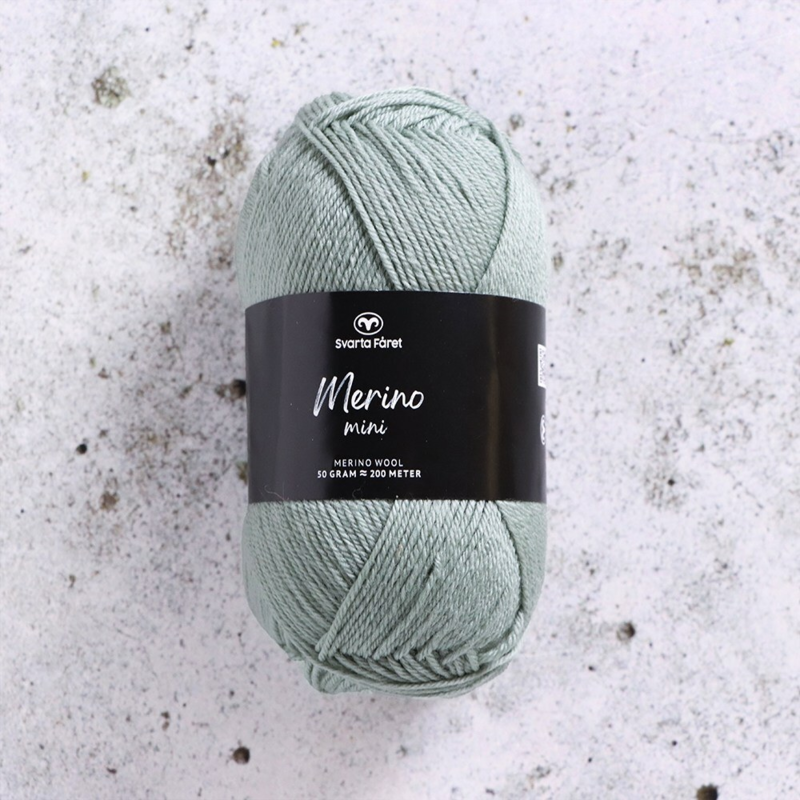 Svarta Fåret Merino Mini 03 Laurbærblad