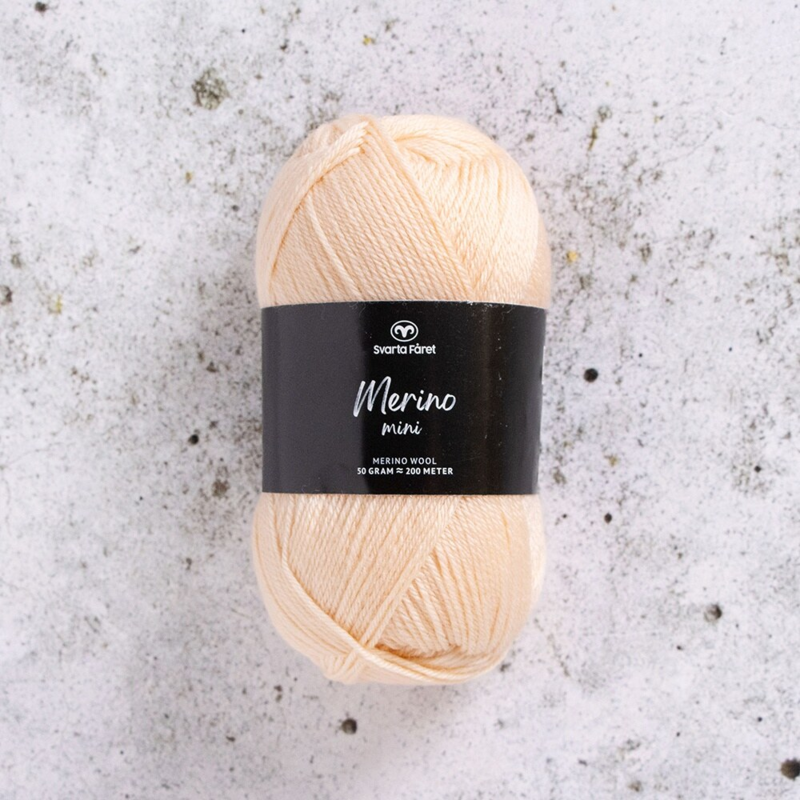 Svarta Fåret Merino Mini 07 Macadamianøtt