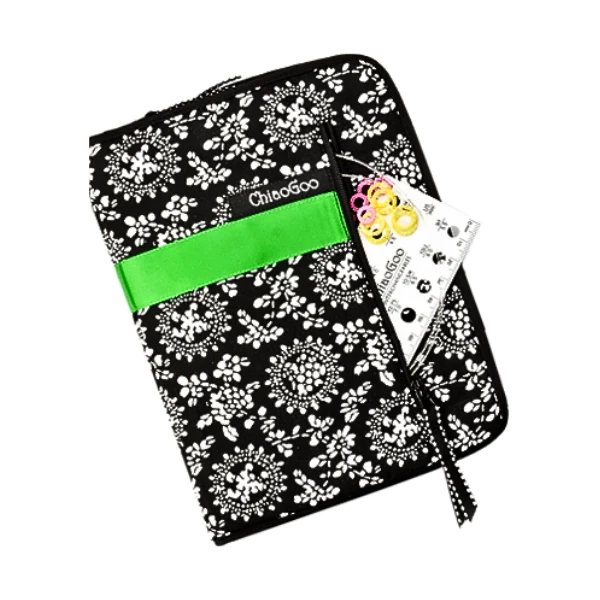 ChiaoGoo Utskiftbare Rundpinner Sett, Spin Bambus, Large, 13 cm