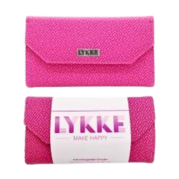 LYKKE Utskiftbare Rundpinner Sett Blush, Magenta, 9 cm