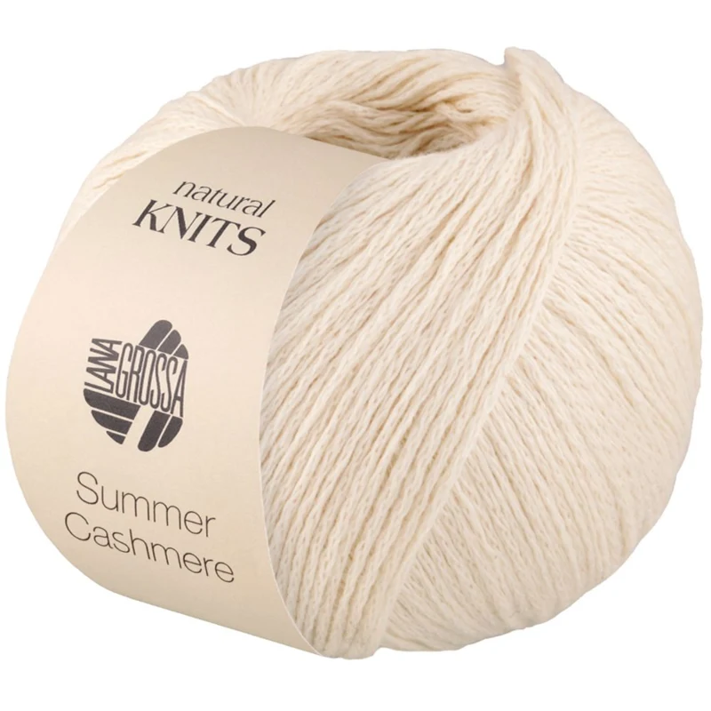 Lana Grossa Summer Cashmere 02 Krem
