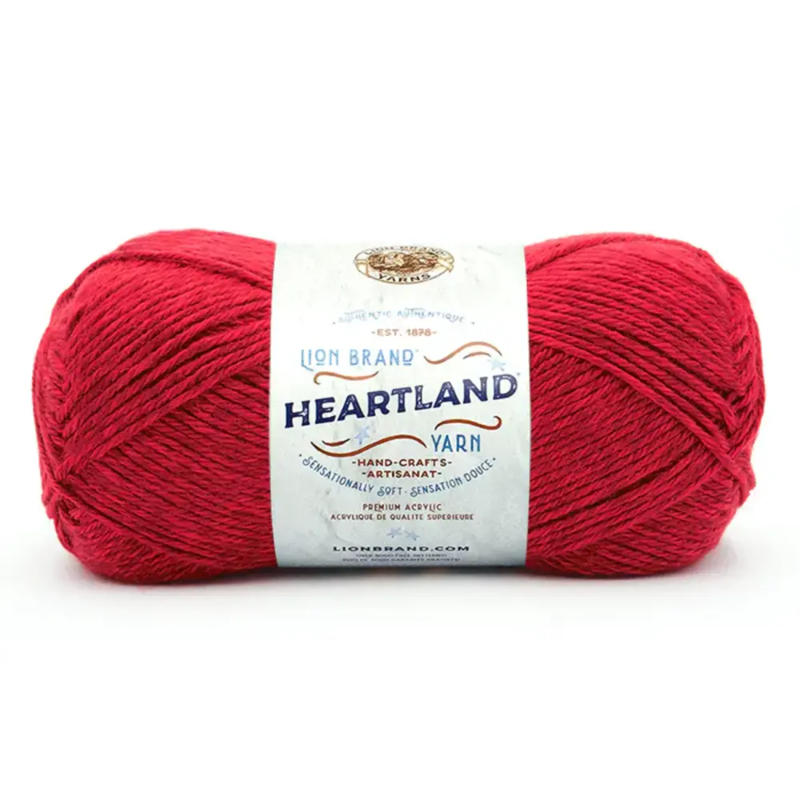 Lion Brand Heartland 136-113R Redwood