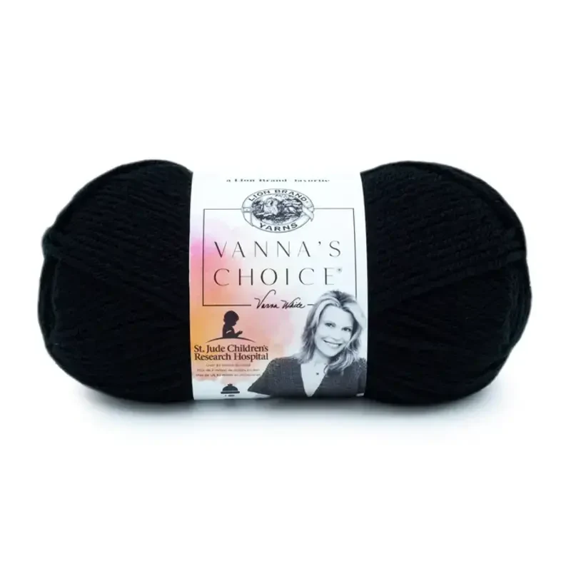 Lion Brand Vanna's Choice 860-153 Black