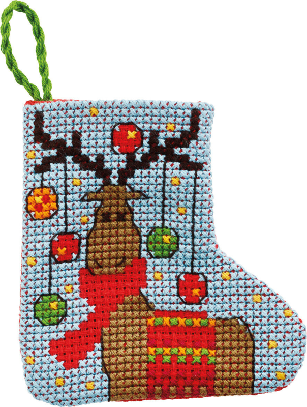 Broderisett Elg 7 x 7 cm