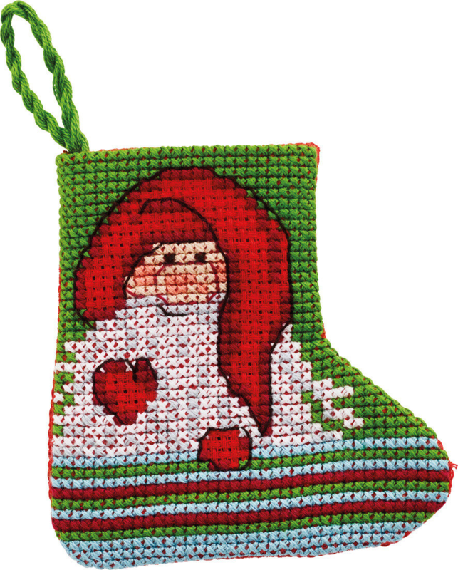 Broderisett Nisse 7 x 7 cm