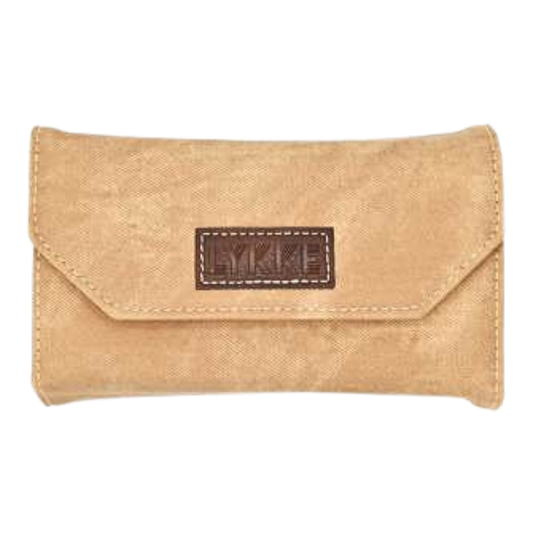 LYKKE Utskiftbare Rundpinner Sett Naturale, Tan, 9 cm