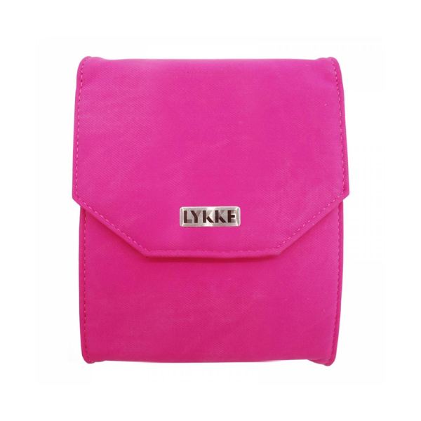 LYKKE Utskiftbare Rundpinner Blush, Starter Set, Fuchsia, 13 cm