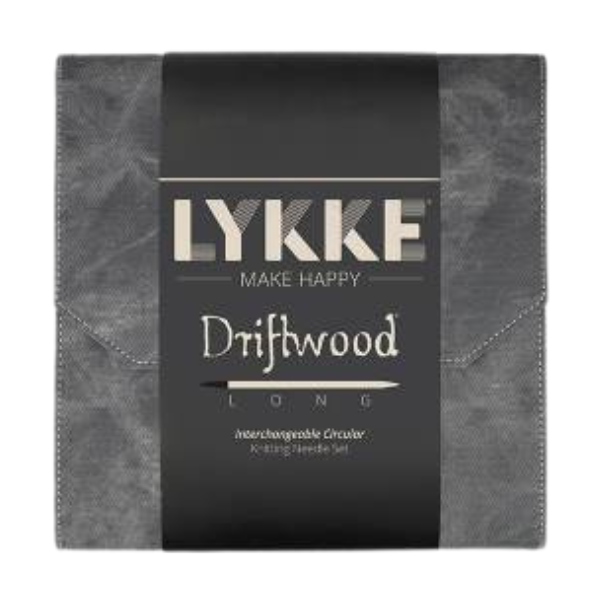 LYKKE Utskiftbart Rundpinnesett Driftwood Long, Grå, Ulike lengder