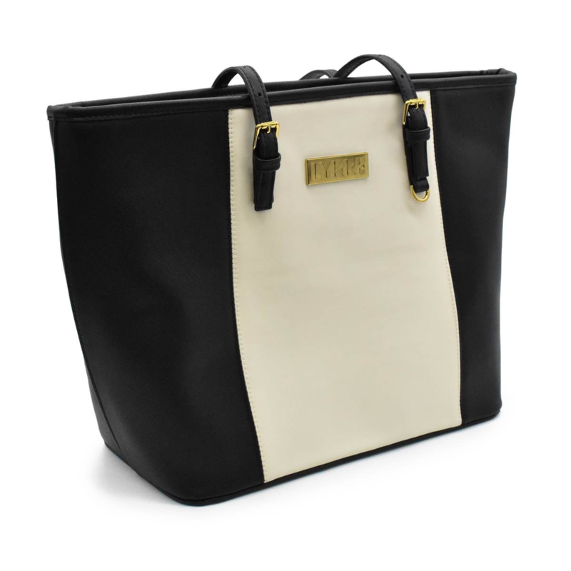 LYKKE Duo Tote Bag Svart/hvit