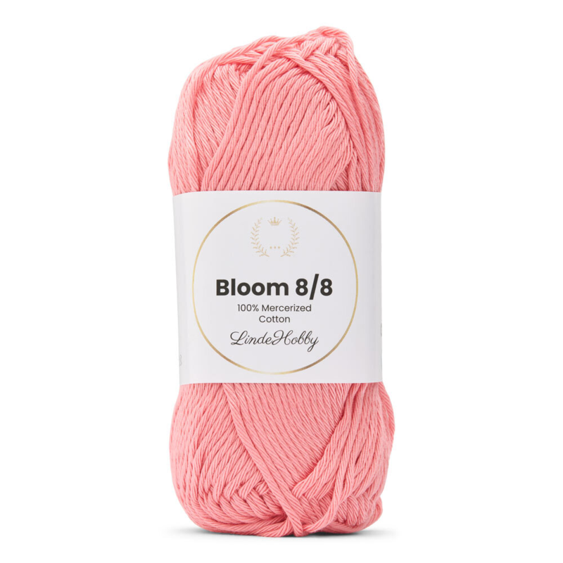 LindeHobby Bloom 8/8 Mercerized Cotton 11 Korall