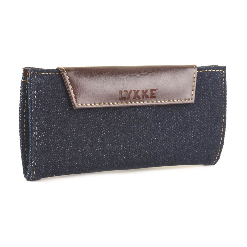 LYKKE Weekender Large Etui med Magnetisk Lukking, 13 cm Sjokolade